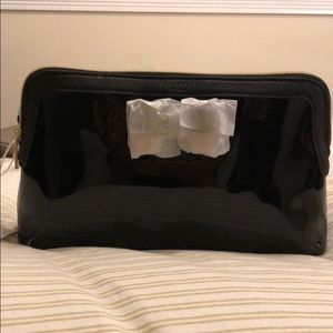 Ted Baker - patent black clutch